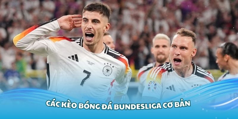 Nắm vững các kèo bóng đá Bundesliga cơ bản